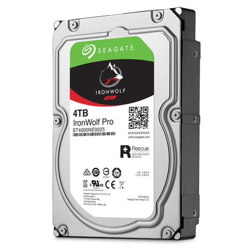 Seagate IronWolf Pro, 8 TB, Enterprise NAS Internal HDD –CMR 3.5 Inch, SATA  6 Gb/s, 7,200 RPM, 256 MB Cache for RAID Network Attached Storage