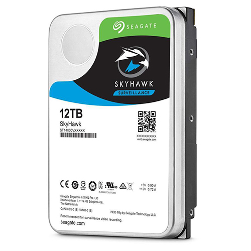 Disque Dur Interne 3.5 Seagate Skyhawk Spécial Surveillance 8 To